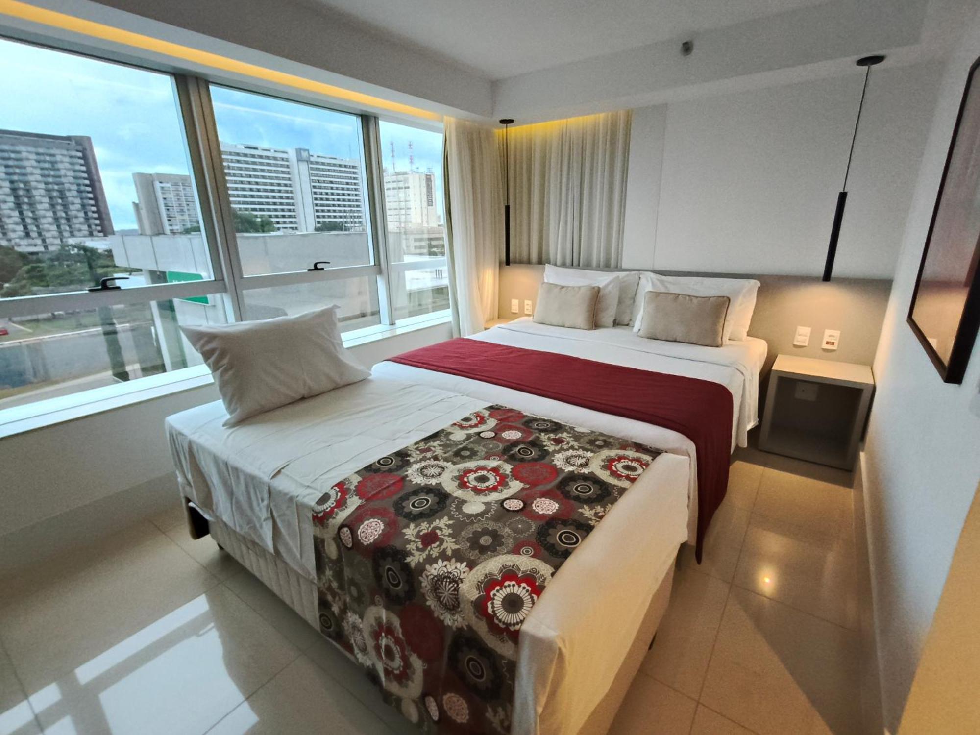Hotel Raridade!! Flat Particular De Alto Padrao Em Novissimo - Cama King Size E Cama De Solteiro - Limpeza Diaria Gratuita - Otimo Preco - Excelente Atendimento - Localizacao De - Dentro Do Ramada Alvorada 4*